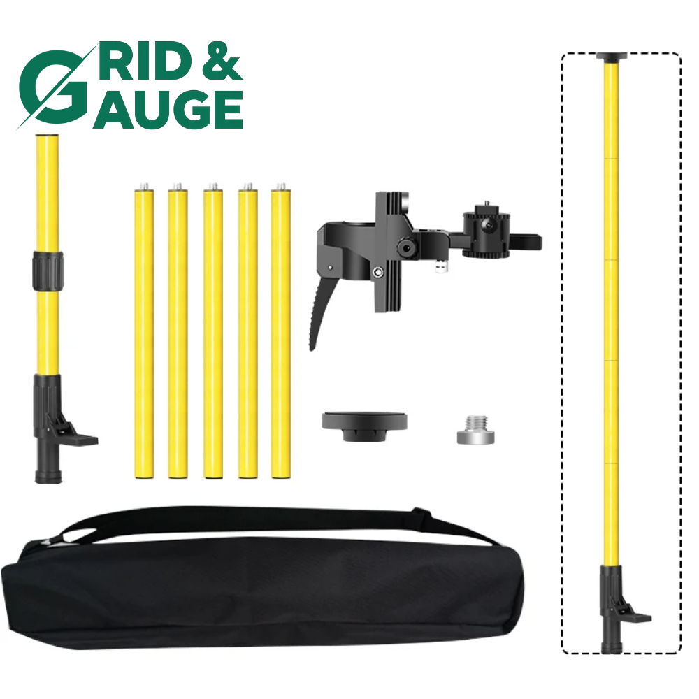 Grid & Gauge™ Poteau télescopique