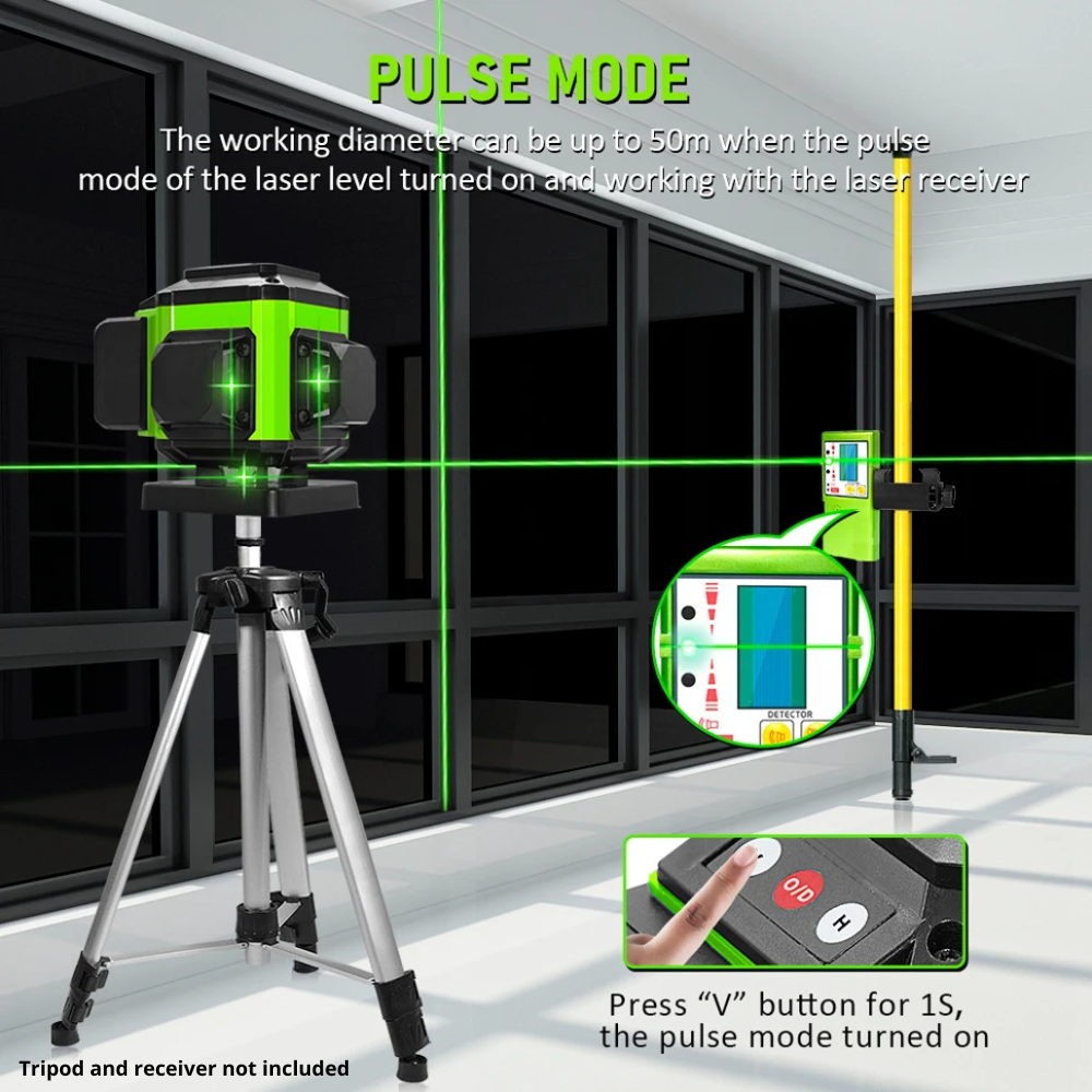 Grid & Gauge™ Line 12 - Niveau laser 3D
