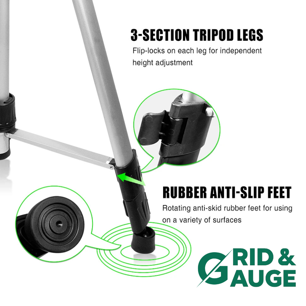 Grid & Gauge™ Trépied