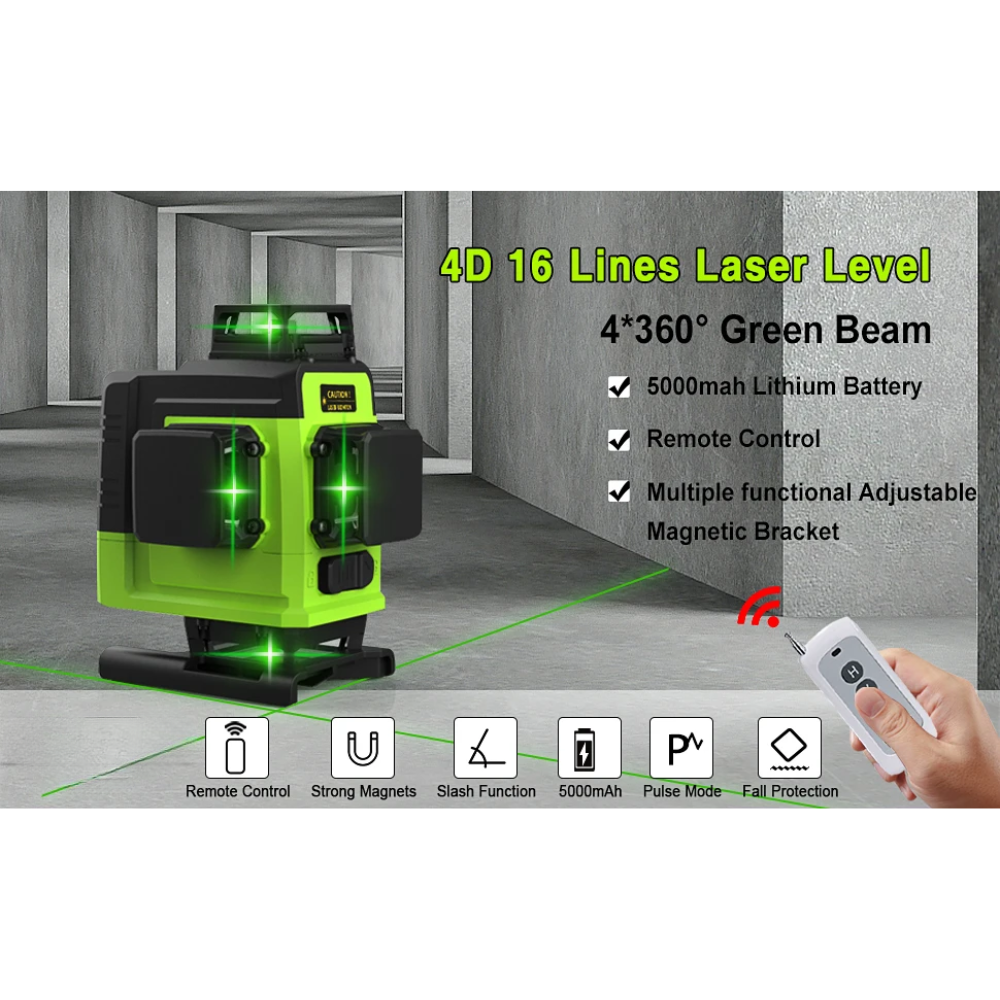 Grid & Gauge™ LinePro 16 - Niveau laser 4D