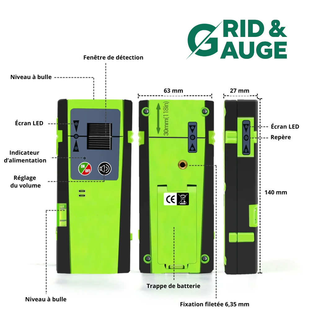 Grid & Gauge™ RX16 Pro - Récepteur
