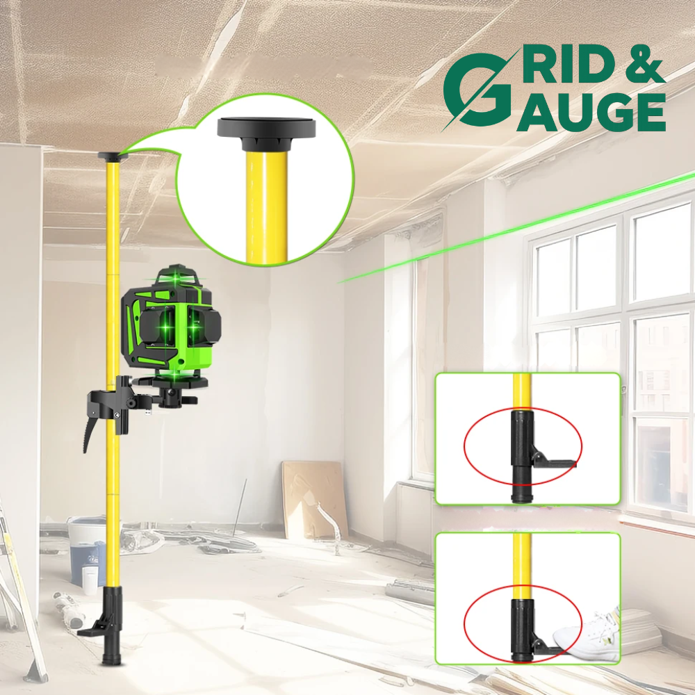 Grid & Gauge™ Poteau télescopique