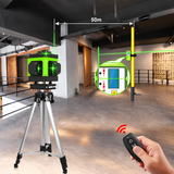 Niveau laser 3D 12 lignes vertes 360° autonivelant