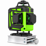 Niveau laser 4D 16 lignes vertes 360° autonivelant — vue de face sur fond blanc