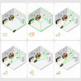 Les six modes de mesure, de la surface au calcul indirect par Pythagore